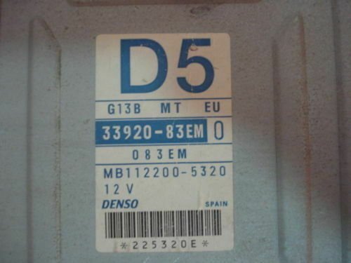 Centralita del motor Suzuki Wagon 3392083EM 33920-83EM0 MB112200-5320 G13BMTEU