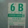 Centralita del motor Suzuki Baleno 3392064G6 1120005551 33920 64G6 112000 5551