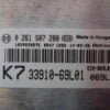 Centralita del motor / Suzuki Swift 0261S07288 3391069L01 33910-69L01