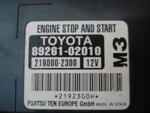 Centralita Toyota Auris 8926102010 89261-02010 219000-2300 M3