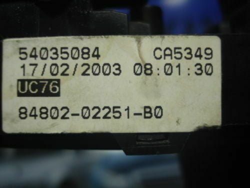 Botonera Elevalunas Toyota 54035084 8480205210B0 84802-05210-B0 8482002100