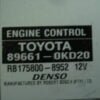 Centralita del motor TOYOTA HILUX 896610KD20 89661-0KD20 RB175800-8952