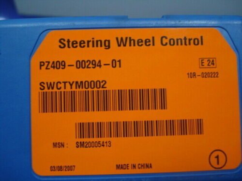 Control del volante TOYOTA PZ4090029401 PZ409-00294-01 SWCTY00002