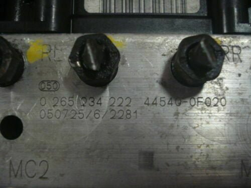 ABS Toyota Corolla Verso 44540-0F020 445400F020 0265950412 0265234222