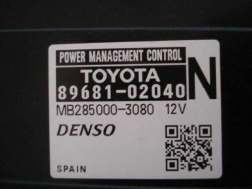Unidad de control TOYOTA Auris 89681-02040 8968102040 MB285000-3080