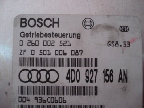 transmisión controlador / Audi A8 4D0927156AN 4D0 927 156 AN BOSCH 0260002521