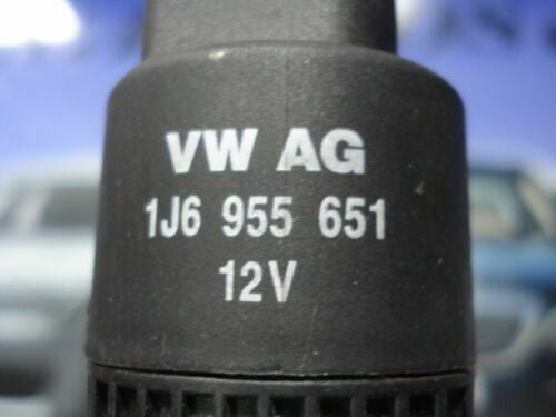 _57 Bomba de líquido limpiador de parabrisas Audi A3 A4 VW Golf Bora Polo 1J6955651