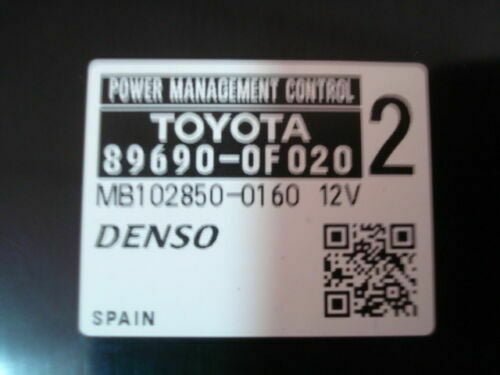 Control de gestión de energía Toyota Verso 896900F020 89690-0F020 MB1028500160