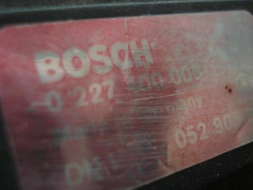 Centralita del motor VW Polo 052905367 BOSCH 0227400005 0 227 400 005 052 905 36