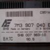 A/C System Clima panel de control VW Sharan 7M3907040E 5HB007963-10