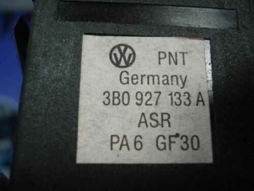 ASR Interruptor VW Passat 3B ASR 3B0927133A 3B0 927 13 3BO927133A
