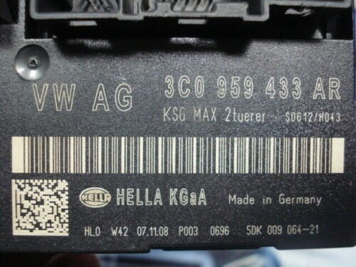 Controlador Confort VW Golf 5 V Passat 3C 2006 2,0 TDI 3C0959433AR 3CO959433AR