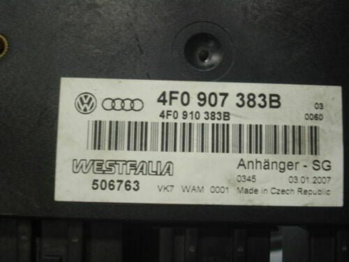 Centralita enganche para remolque Audi A6 4F 4F0907383B 4F0910383B 4FO907383B