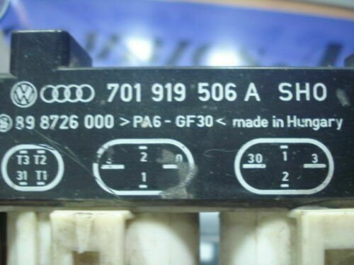 Controlador del ventilador VW Sharan T4 701 919 506 A 701919506A 8726000