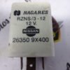 Relé Nissan Cabstar RZNS/3-12 263509X400 26350 9X400 NAGARES RZNS/3-12