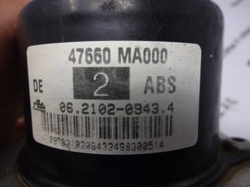 ABS Nissan Cabstar 47660MA000 ATE 06210209434 06210950343 000402699E1