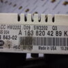 A/C Clima panel Mercedes W163 ML A1638204289 A1638204289KZ 5HB964643-02