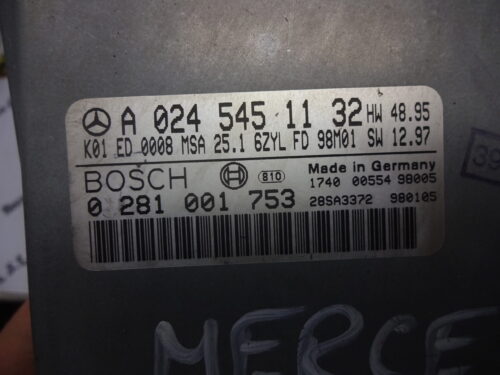 A0245451132 0281001753 Centralita del motor Mercedes-Benz W210 A0245451132 0281001753