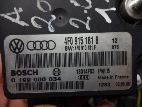 Unidad de control de la Batería Audi A6 S6 4F 4F0915181B 4F0910181F 0199000034