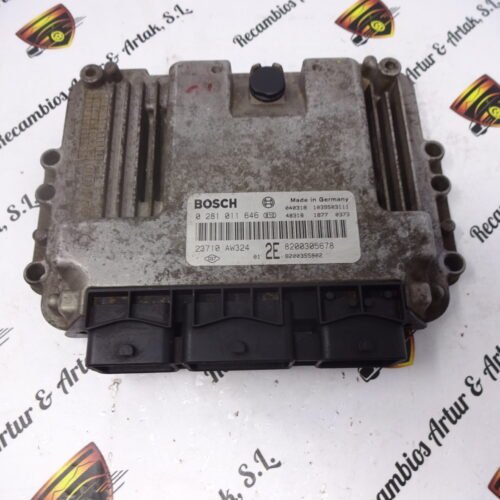 Centralita motor Nissan 0281011646 23710AW324 820030567 8200355802 1039S07477
