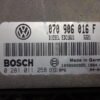 Centralita del motor VW Touareg (7L) 070906016F 0281011258 BOSCH
