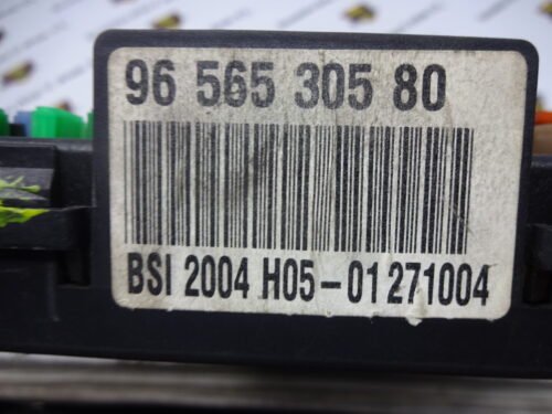 BSI Caja de fusibles Peugeot Citroen C4 C5 9656530580 96 565 305 80 BSI 2004 H05-01