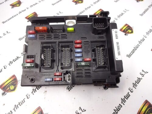 BSM Caja de fusibles Peugeot 307 206 9657608780 96 576 087 80 DELPHI BSM B3