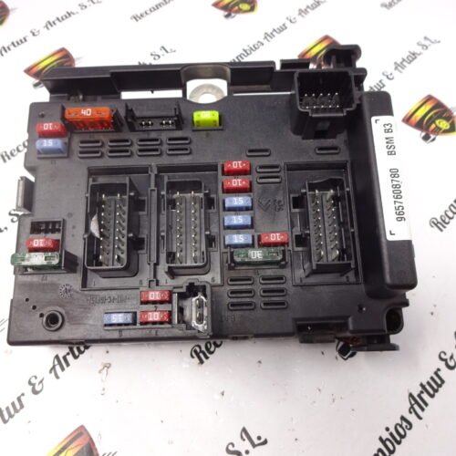 BSM Caja de fusibles Peugeot 307 206 9657608780 96 576 087 80 DELPHI BSM B3