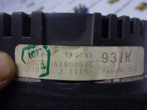Cuadro de instrumentos Audi A3 8L 8L0920931K 8L0 920 931K 8LO920931K