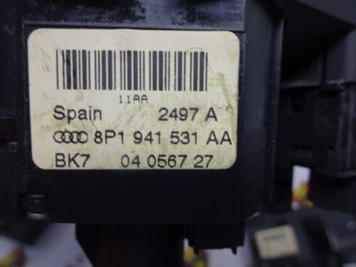 8P1941531AA BK7 04056727 Conmutador de luces Audi A3 8P 8P1941531AA BK7 04056727