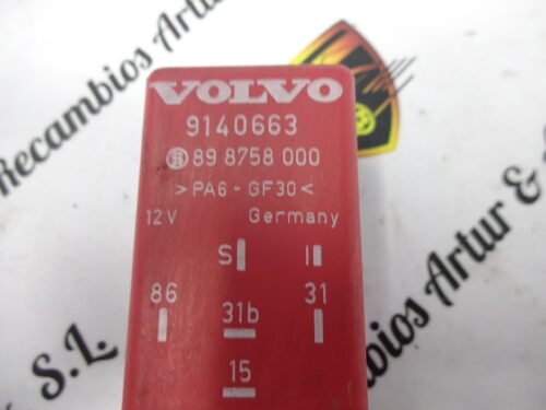 Relé VOLVO 9140663 898758000