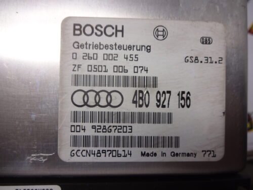 transmisión controlador VW Audi 4B0927156 0260002455 0 260 002 455 4BO927156