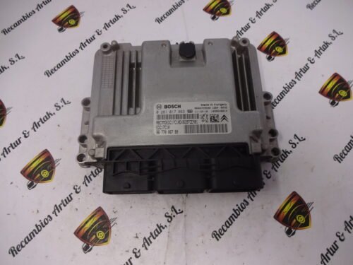 Centralita del motor Peugeot Partner Citroen 0281017863 9677006780 EDC17C10
