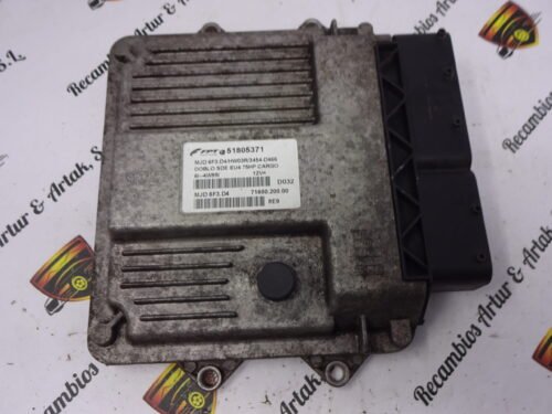 Centralita del motor Fiat Doblo FGP 51805371 7160020000 MJD6F3D4