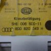 8D0820043H 8DO820043H A/C Clima panel de control Audi A4 B5 8D0820043H 8DO820043H 5HB00650011