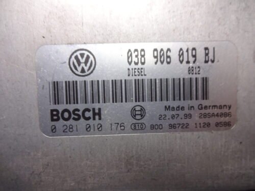 Centralita del motor VW Passat 3B2 038906019BJ 0281010176 038 906 019 BJ