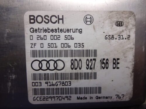 Módulo de control de transmisión AUDI A4 8D0927156BE 8DO927156BE 0260002506