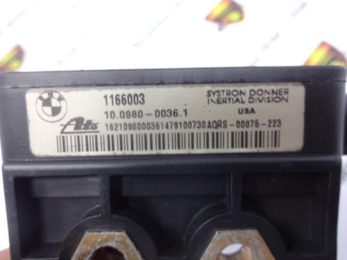 Sensor de guiñada ESP BMW E46 1166003 10098000361 10.0980-0036.1