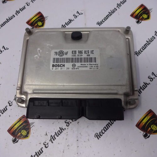 Centralita del motor VW Passat Skoda Superb 038906019KE 0281011201 0 281 011 201