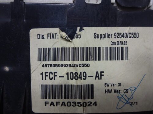 Cuadro de instrumentos Fiat Stilo 46750595 0046750595 1FCF10849AF FAFA023592