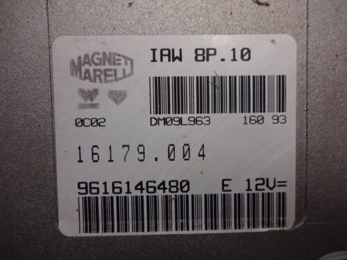 Centralita del motor Citroen Peugeot 9616146480 IAW8P10 16179004