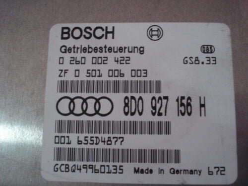 Transmisión controlador  VW PASSAT AUDI A4 0260002422 8D0927156H