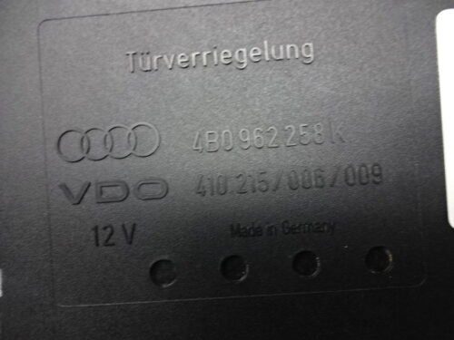 Controlador Confort Audi A6 4B0962258K 410215006009 4BO962258K