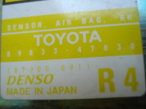 Airbag Centralita Toyota Prius 8983347030 89833- 47030 187900-0911