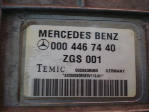 Centralita del motor Mercedes Actros Atego 0004467440 ZGS001 A0414462240 ZGS 003