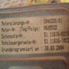 Centralita del motor MAN 0281020009 51116160219 51116161022 51116167219