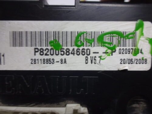 Modulo de control Renault Opel Nissan P8200584660P UCH-N1 28118853-8A