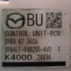 Centralita Mazda BHB967560A BHB9 67 560A VPAALF-14B205-AVD