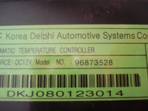A/C System Clima panel de control Chevrolet Captiva 96873528