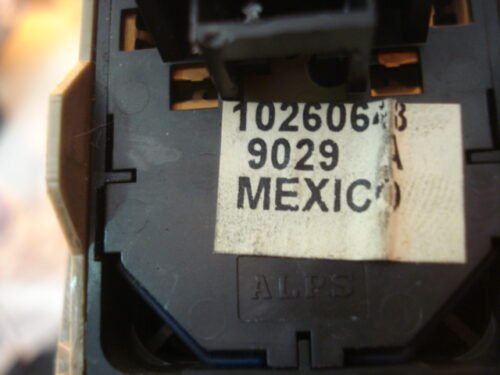 Botonera Elevalunas Chevrolet Alero 22658659 10260643